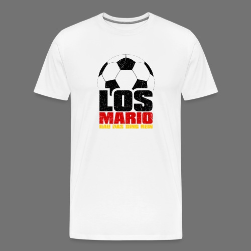 Fotboll - Go Mario, hau flytta sak (3c - Premium-T-shirt herr