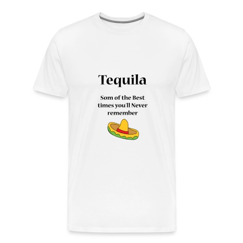 Tequila - Premium-T-shirt herr