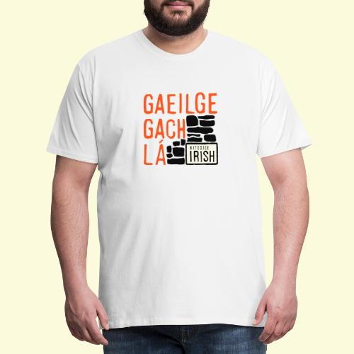 Gaeilge Gach Lá - Men's Premium T-Shirt