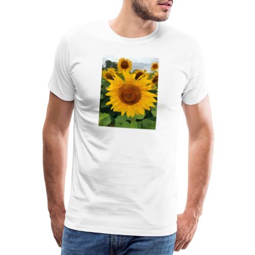 Sonnenblume - Männer Premium T-Shirt