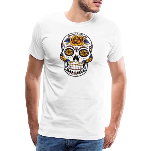 skull mexiko mexico - Männer Premium T-Shirt