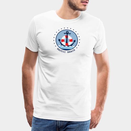 NAUTIC BEACH - Männer Premium T-Shirt