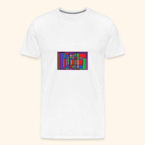 qwe art - Premium-T-shirt herr