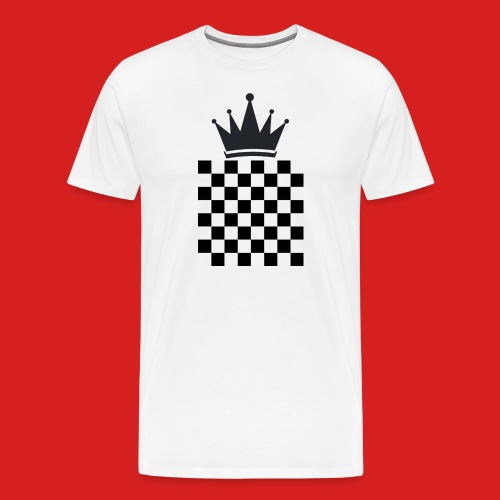 Schach König - Männer Premium T-Shirt