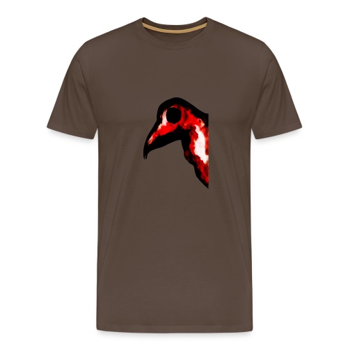 Oiseau rouge de feu - T-shirt Premium Homme