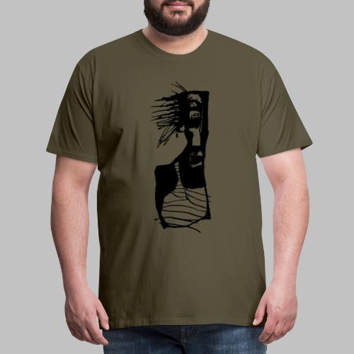 Schrei - Männer Premium T-Shirt