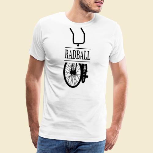Radball | Retro Black - Männer Premium T-Shirt