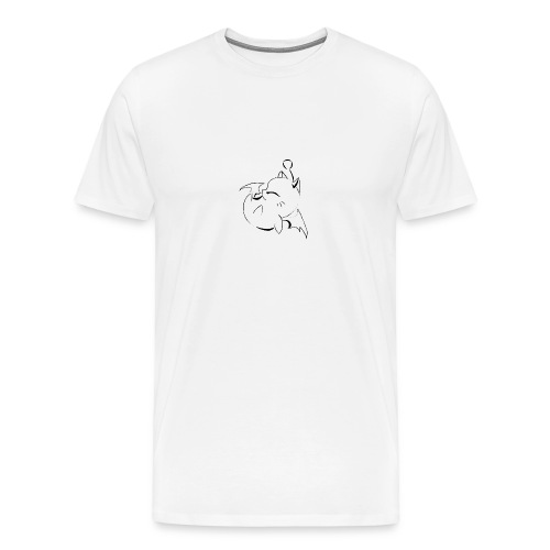 Sketchy Moogle Shirt Women - Mannen Premium T-shirt