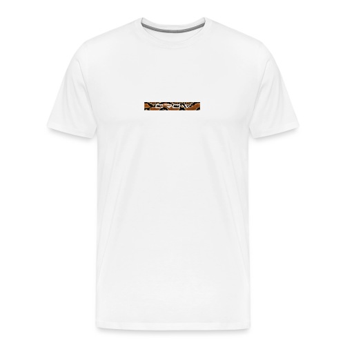 CROW TEXT SNAKE - Premium-T-shirt herr