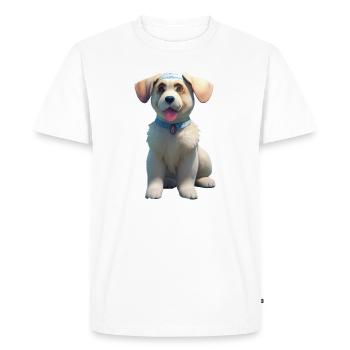 Kangal Dog - Kangal - Men's Premium Organic T-Shirt - white - Front - Nico (187cm)