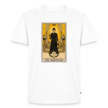 Undertaker | Mourning Profession Tarot - Men's Premium Organic T-Shirt - white - Front - Nico (187cm)