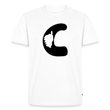 c corse map - Men's Premium Organic T-Shirt - white - Front - Nico (187cm)