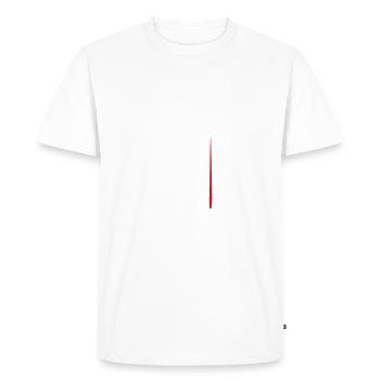 think outside the box - Men's Premium Organic T-Shirt - white - Front - Nico (187cm)