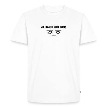 Then hoid ned - Men's Premium Organic T-Shirt - white - Front - Nico (187cm)