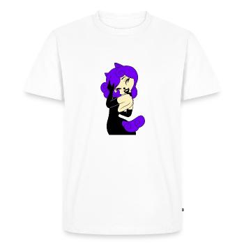 Femme Cosplay Gothique Metal Beaute Princesse 2022 - T-shirt Premium bio Homme - blanc - Devant - Nico (187cm)