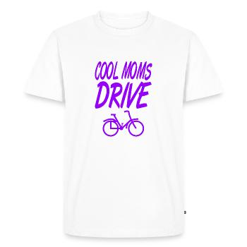 Bicyclette - T-shirt Premium bio Homme - blanc - Devant - Nico (187cm)