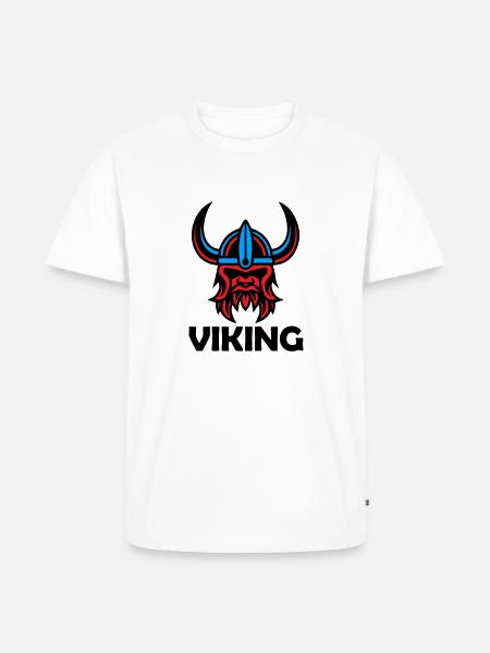 vikings - Men's Premium Organic T-Shirt - white