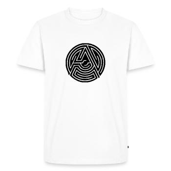 anarchy - T-shirt Premium bio Homme - blanc - Devant - Nico (187cm)