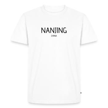 naïf - T-shirt Premium bio Homme - blanc - Devant - Nico (187cm)