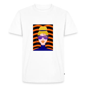 WIFE. DAUGHTER. ADOLESCENT. WOMEN'S DAY - Men's Premium Organic T-Shirt - white - Front - Nico (187cm)