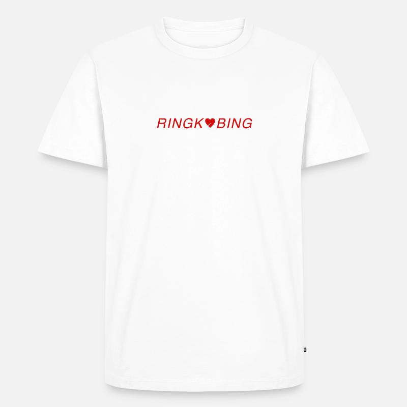 Ringkøbing Herzen - Männer Premium Bio T-Shirt - undefined
