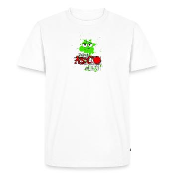You disgust me - Men's Premium Organic T-Shirt - white - Front - Nico (187cm)