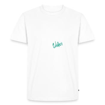 Skiing Sölden - Men's Premium Organic T-Shirt - white - Front - Nico (187cm)