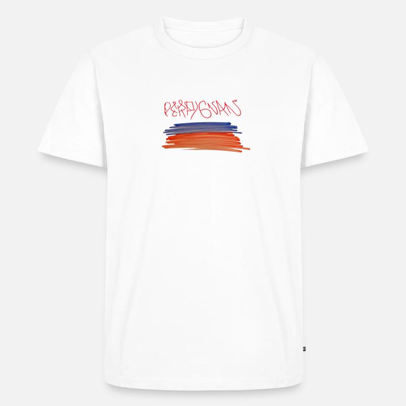 Perpignan Perpignan Perpignan - Männer Premium Bio T-Shirt - Weiß