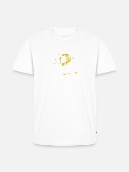 Motocross-Junge Trainerin - Männer Premium Bio T-Shirt -