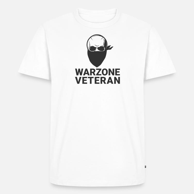 WARZONE VÉTÉRAN GAMING COD - T-shirt Premium bio Homme - undefined