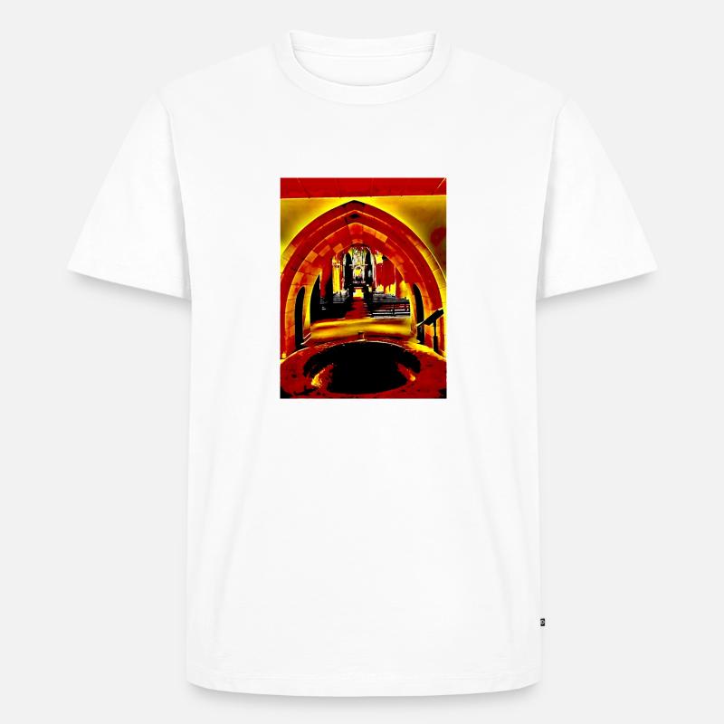 Devils Kitchen - Männer Premium Bio T-Shirt - Weiß