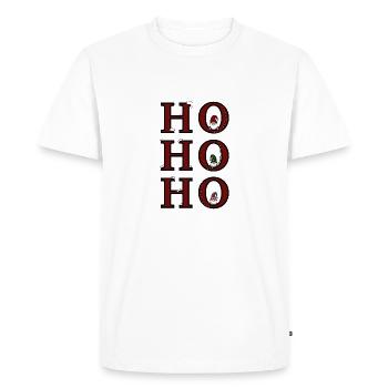 Christmas Elves - Men's Premium Organic T-Shirt - white - Front - Nico (187cm)