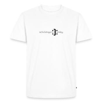 Wissenschaft - Männer Premium Bio T-Shirt - Weiß - Vorne - Nico (187cm)
