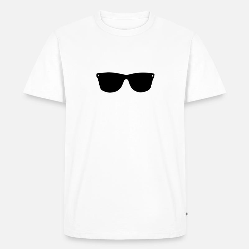retro - T-shirt Premium bio Homme - blanc