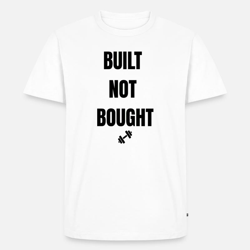Construit pas acheté - T-shirt Premium bio Homme - blanc