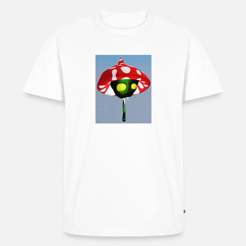 Toadstool Vampire - Men's Premium Organic T-Shirt - white