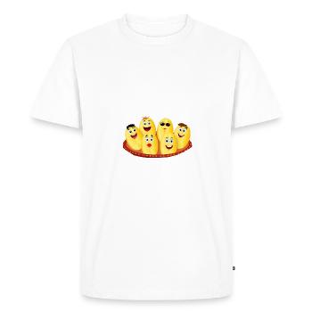 Chips, chipsfamily, family, potato chips - Men's Premium Organic T-Shirt - white - Front - Nico (187cm)