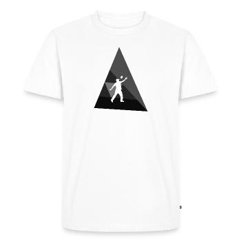 Tournament Bag Cornhole - Men's Premium Organic T-Shirt - white - Front - Nico (187cm)