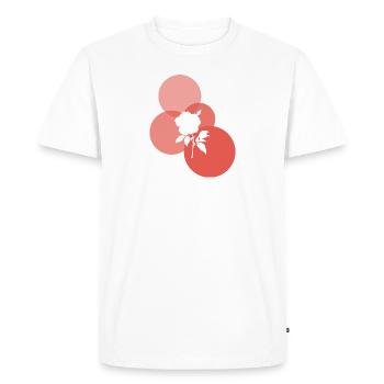 Fleuriste Fleuriste - T-shirt Premium bio Homme - blanc - Devant - Nico (187cm)
