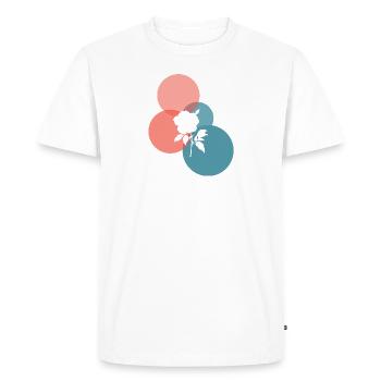 Fleuriste Blumenstrau Horticulture - T-shirt Premium bio Homme - blanc - Devant - Nico (187cm)