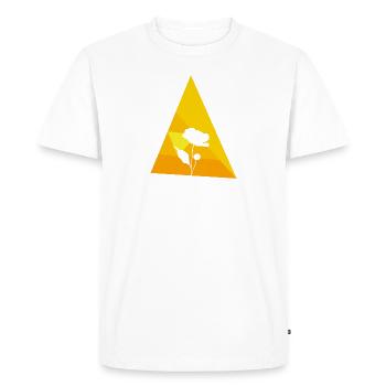 Fleuriste Arrosoir Botanique - T-shirt Premium bio Homme - blanc - Devant - Nico (187cm)