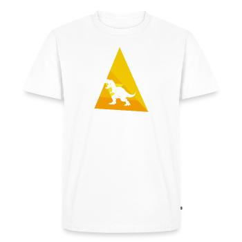 Trex primordial - T-shirt Premium bio Homme - blanc - Devant - Nico (187cm)