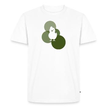 Chicken coop rooster chicken - Men's Premium Organic T-Shirt - white - Front - Nico (187cm)