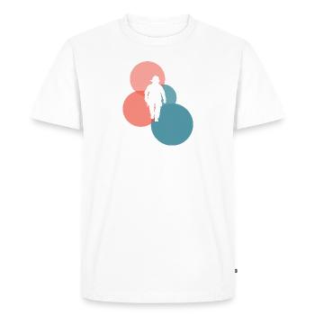 Fire Brigade Blue Light Firefighter - Men's Premium Organic T-Shirt - white - Front - Nico (187cm)