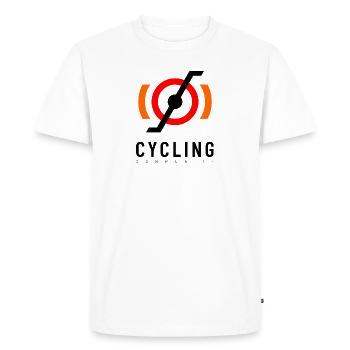cyclisme Citation Graphic Best-sellers - T-shirt Premium bio Homme - blanc - Devant - Nico (187cm)
