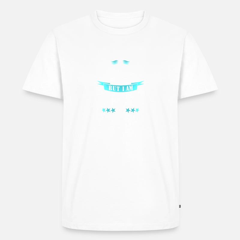 Liam - Männer Premium Bio T-Shirt - Weiß
