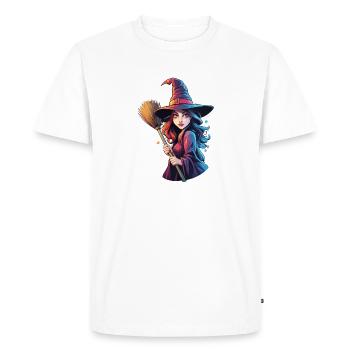 Witch / Magic / Witch Ritual / Fairy Tale / Spell - Men's Premium Organic T-Shirt - white - Front - Nico (187cm)
