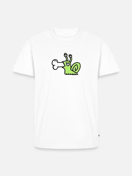 Carnivore worm 3 - Men's Premium Organic T-Shirt -