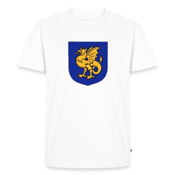 créature fantastique griffon dessin Bornholm - T-shirt Premium bio Homme - blanc - Devant - Nico (187cm)