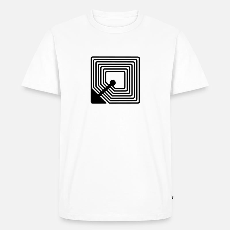 RFID - Männer Premium Bio T-Shirt - undefined